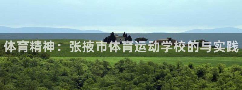 vsport体育官网下载联系电话：体育精神：张掖市体
