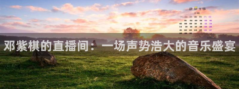 山猫体育免费在线直播：邓紫棋的直播间：一场声势浩大的音乐盛宴